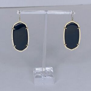 Black/Gold earrings from RESET-CLOSET